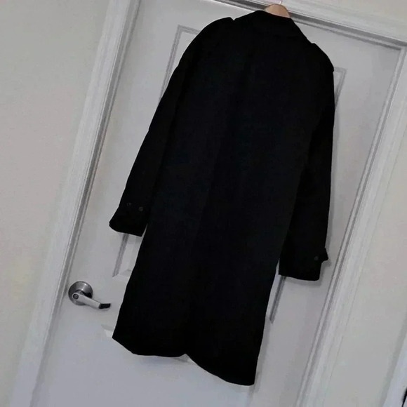 Vintage Neptune Garment Co. Military Man's Trench Coat All Weather Size Long 42 - Picture 9 of 13